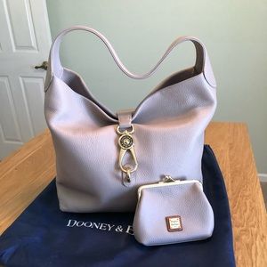 Dooney & Bourke Logo Lock Hobo